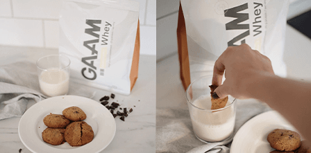 Pannkaka med proteinpulver