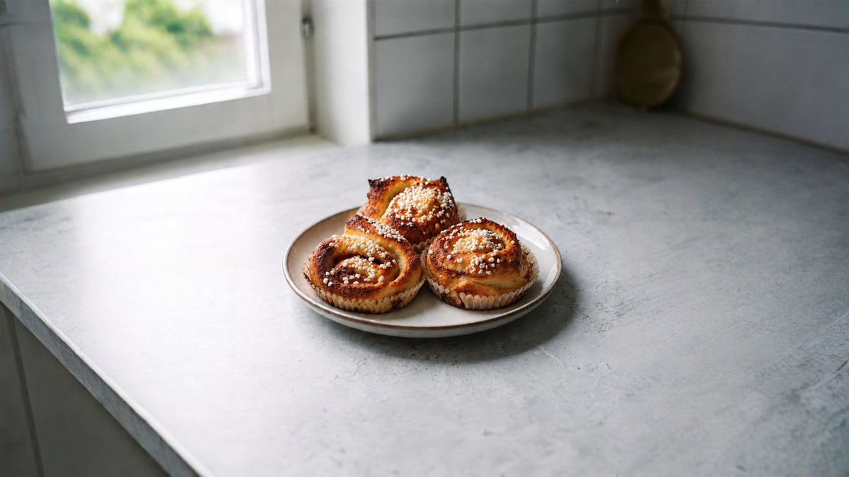 Kanelbulle med proteinpulver