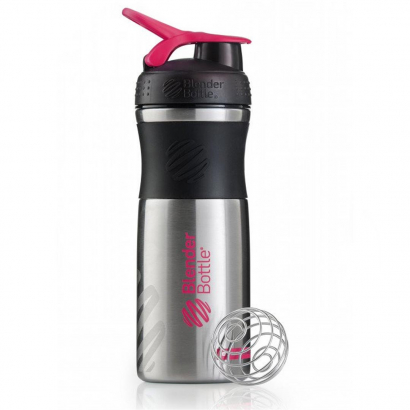 Köp Blender Bottle Stainless Steel Shaker 820 ml Black/Pink | Billigt ...