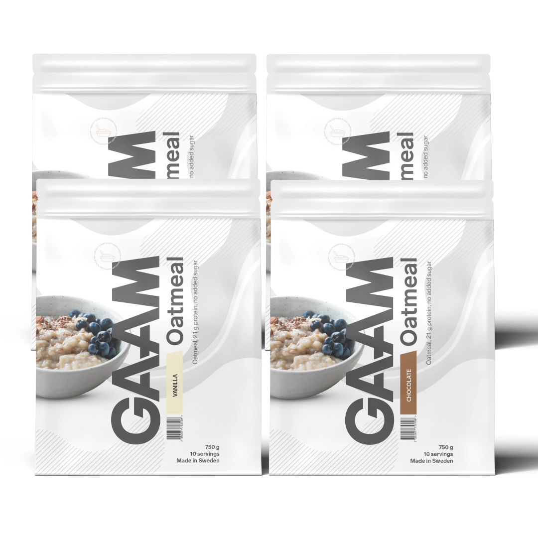 4 x GAAM Oatmeal 750 g