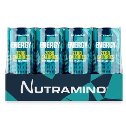 24 x Nutramino Energy Drink 0 Calories 250 ml