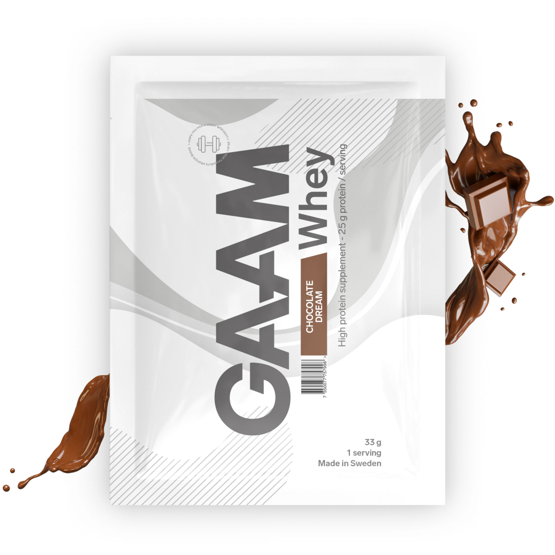 GAAM Whey 33 g Vassleprotein