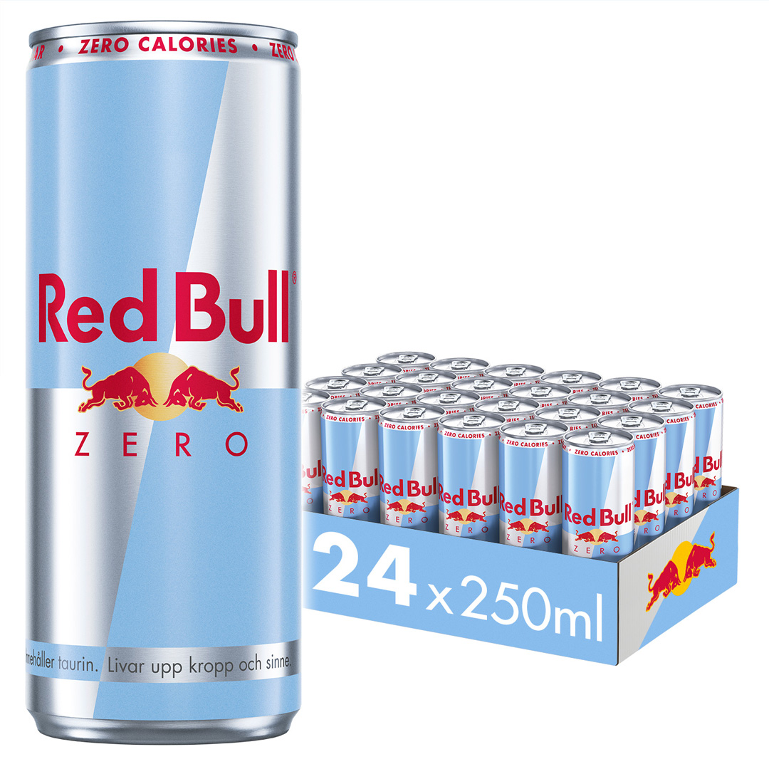 24 x Red Bull ZERO 250 ml