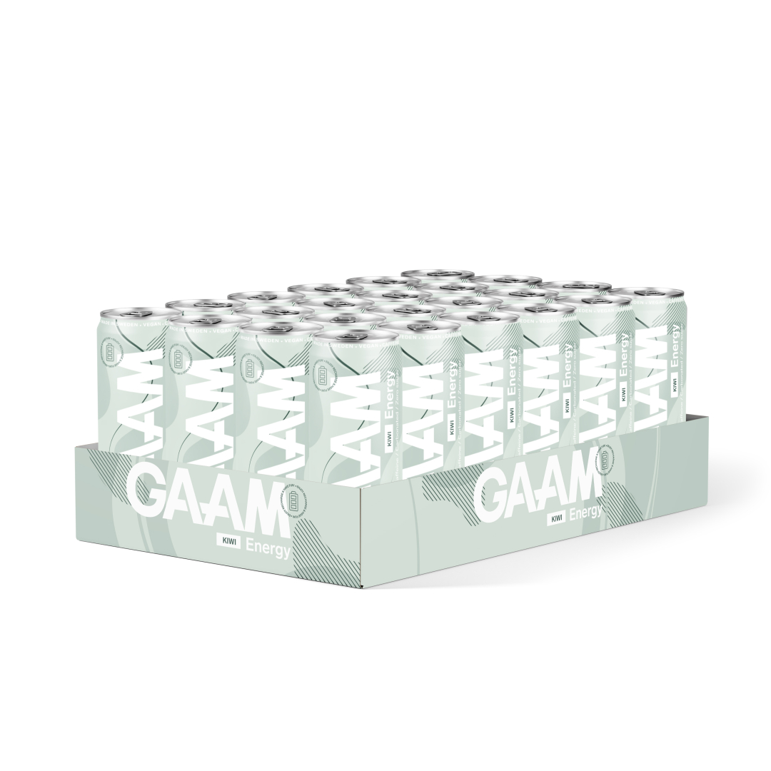 24 x GAAM Energy 330 ml Energidryck