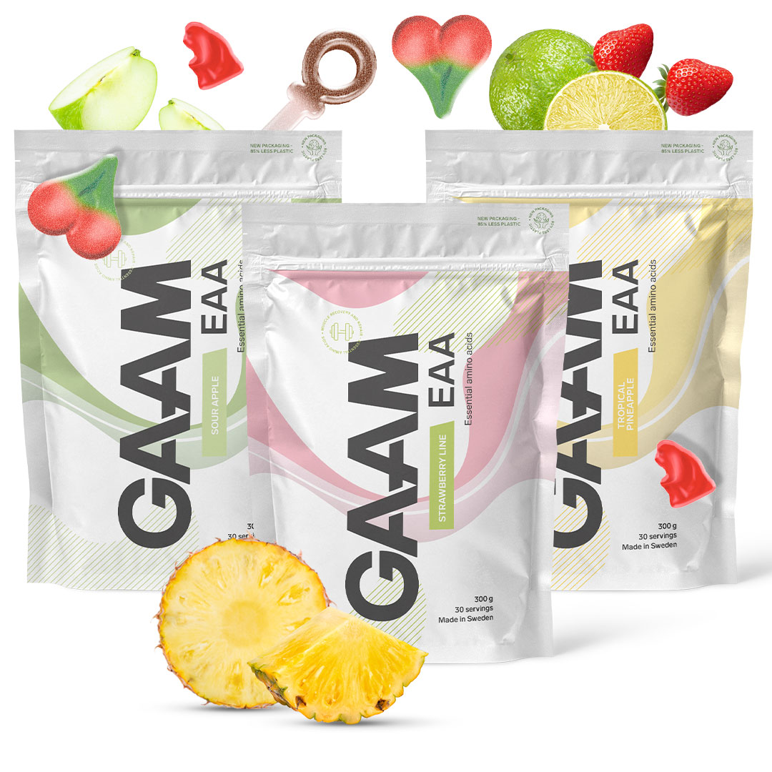 3 x GAAM EAA 300 g