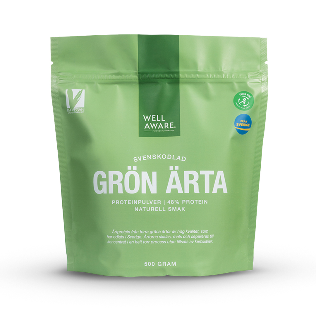 WellAware Svenskt Grönärt Protein 500g