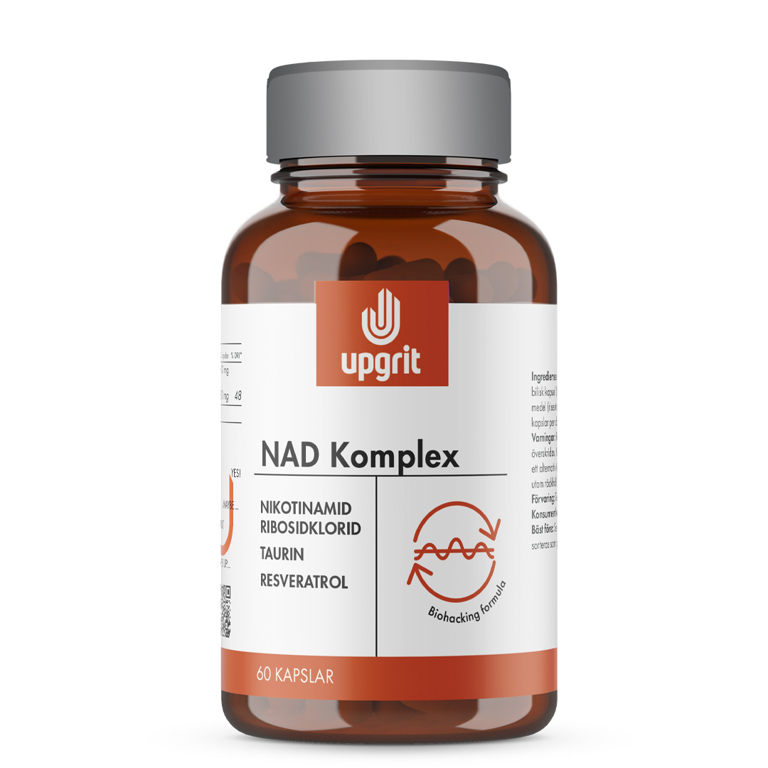 Upgrit NAD-Komplex 60 kapslar