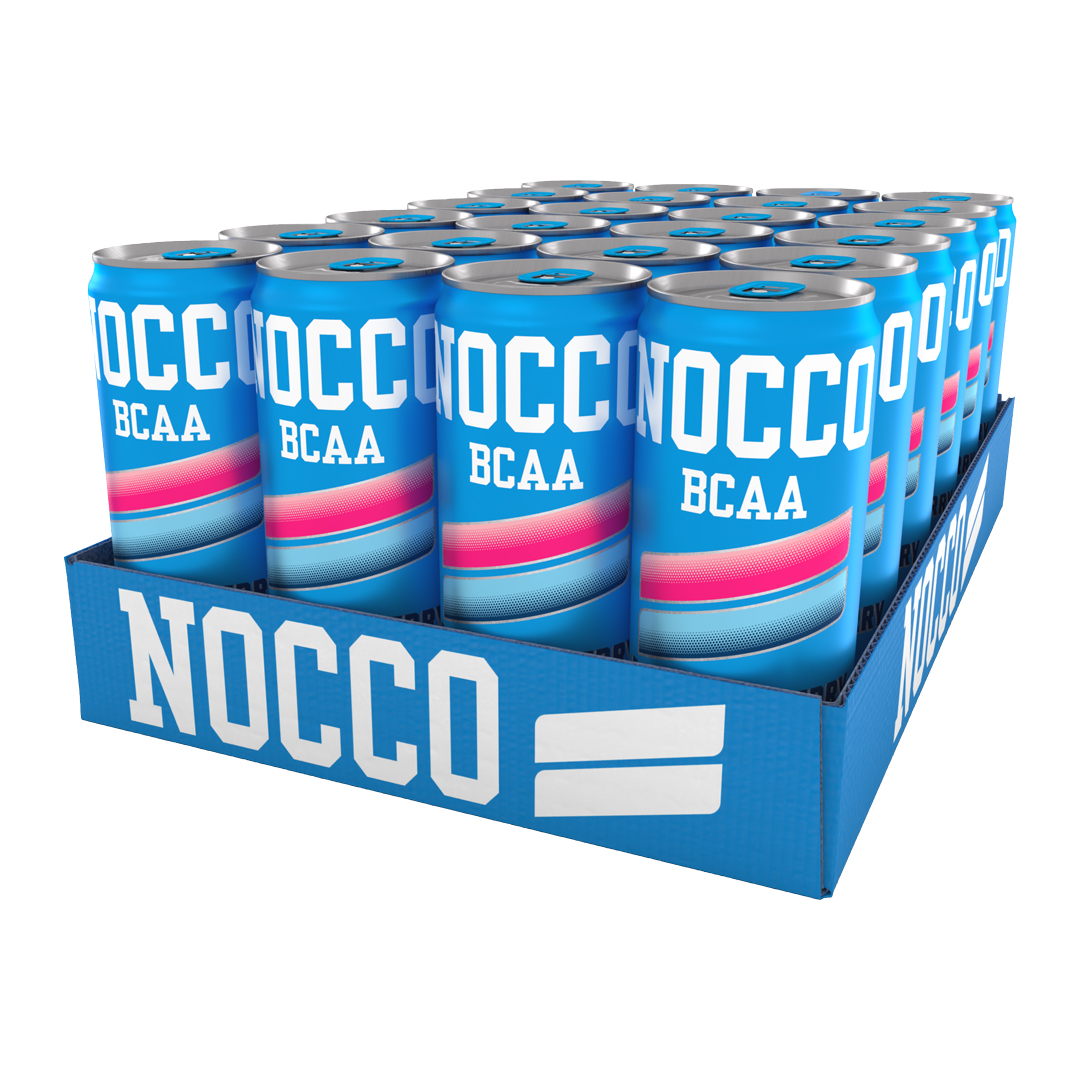 24 x NOCCO BCAA 330 ml Blue Raspberry