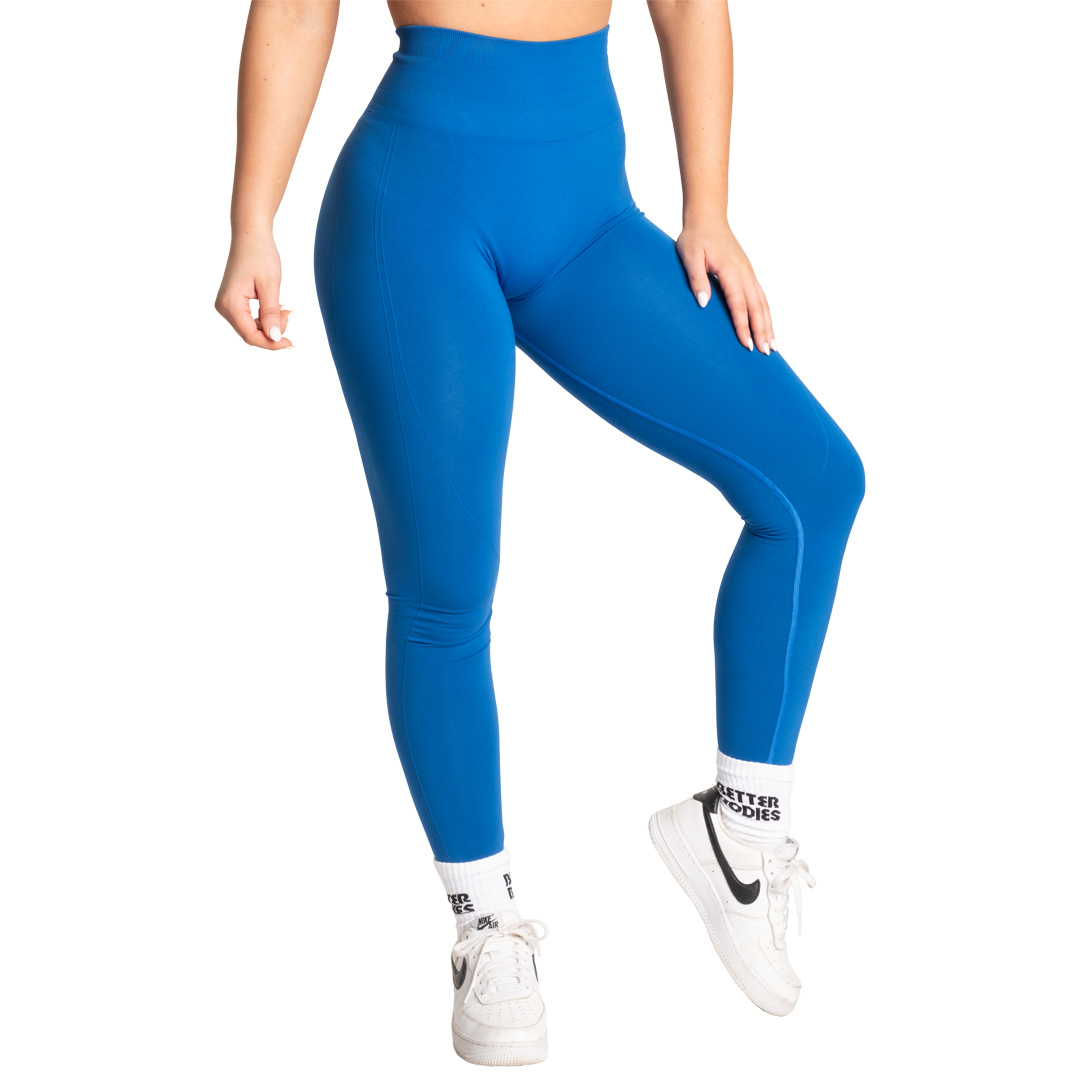 Better Bodies Scrunch Leggings Cobalt Blue