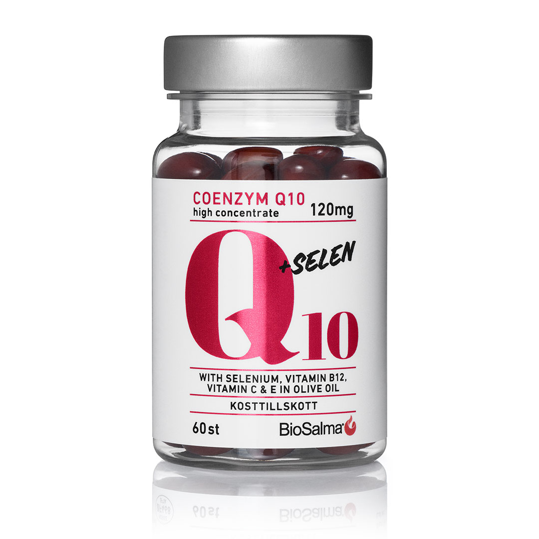 BioSalma Q10 Coenzym 120mg + selen 60 caps