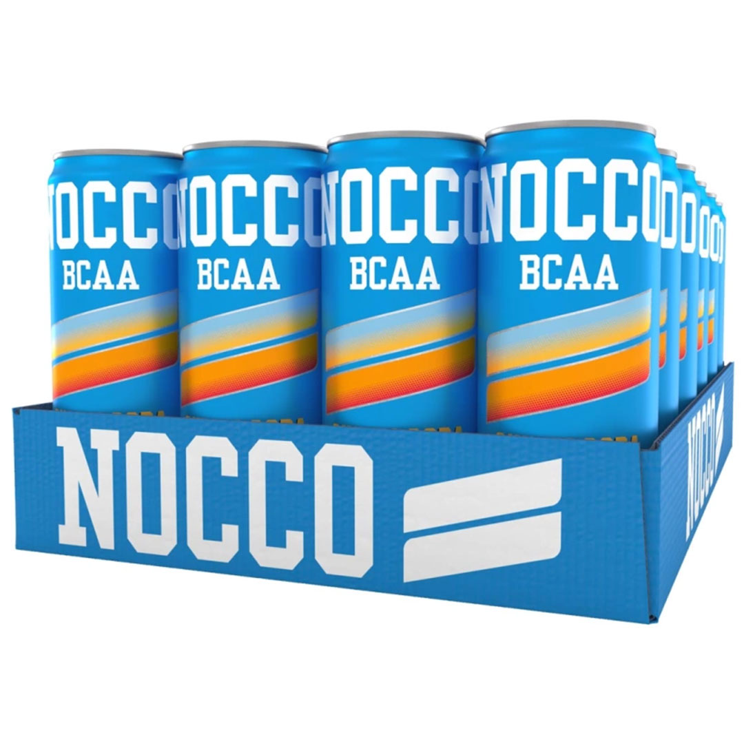 24 x NOCCO BCAA 330 ml Sunny Soda SUPER DEAL