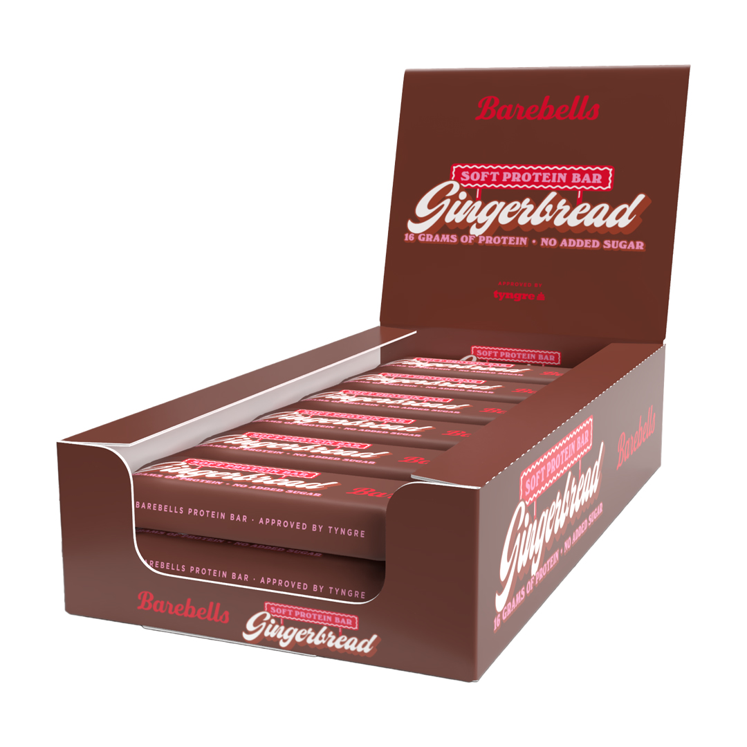 12 x Barebells Soft Bar 55 g Gingerbread