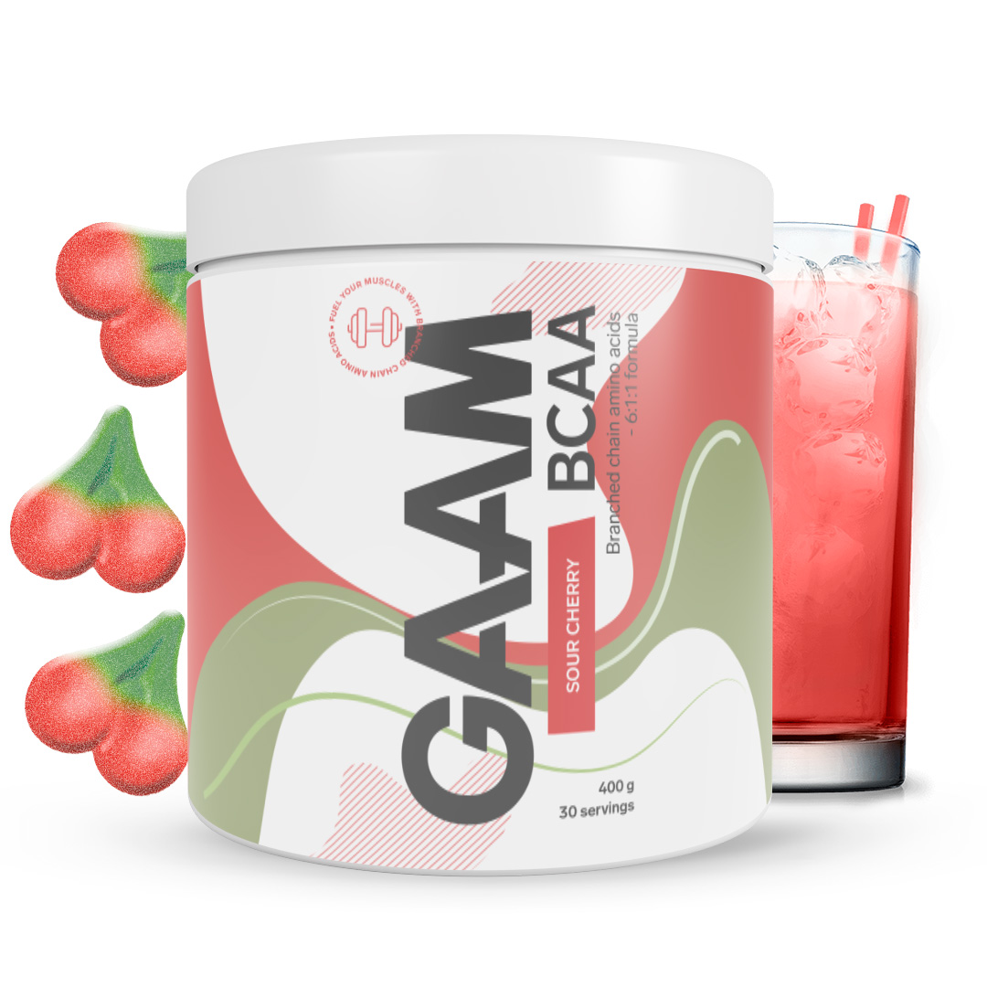 GAAM BCAA 400 g Sour Cherry