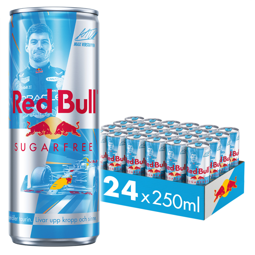 24 x Red Bull Energidryck Sockerfri 250 ml