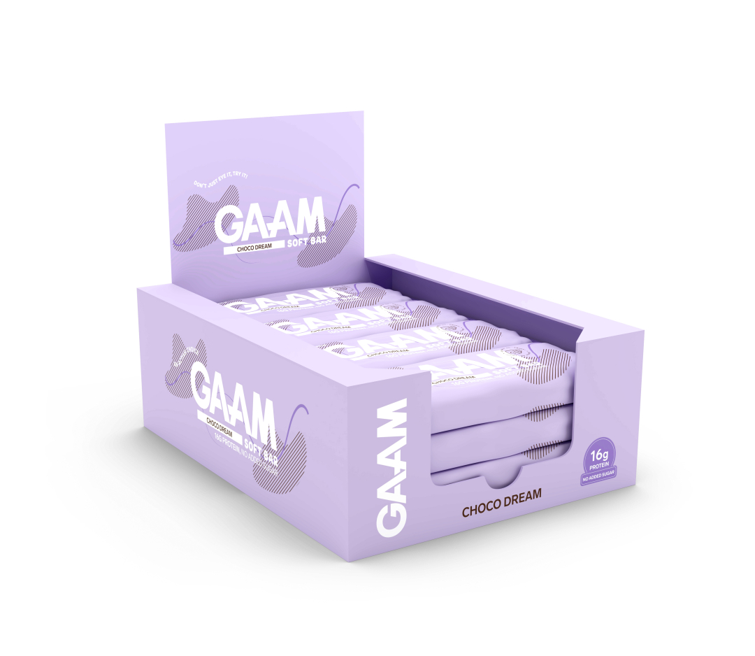 12 x GAAM Soft bar 45 g Choco Dream