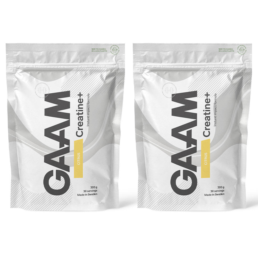 2 x GAAM Creatine+ 300 g