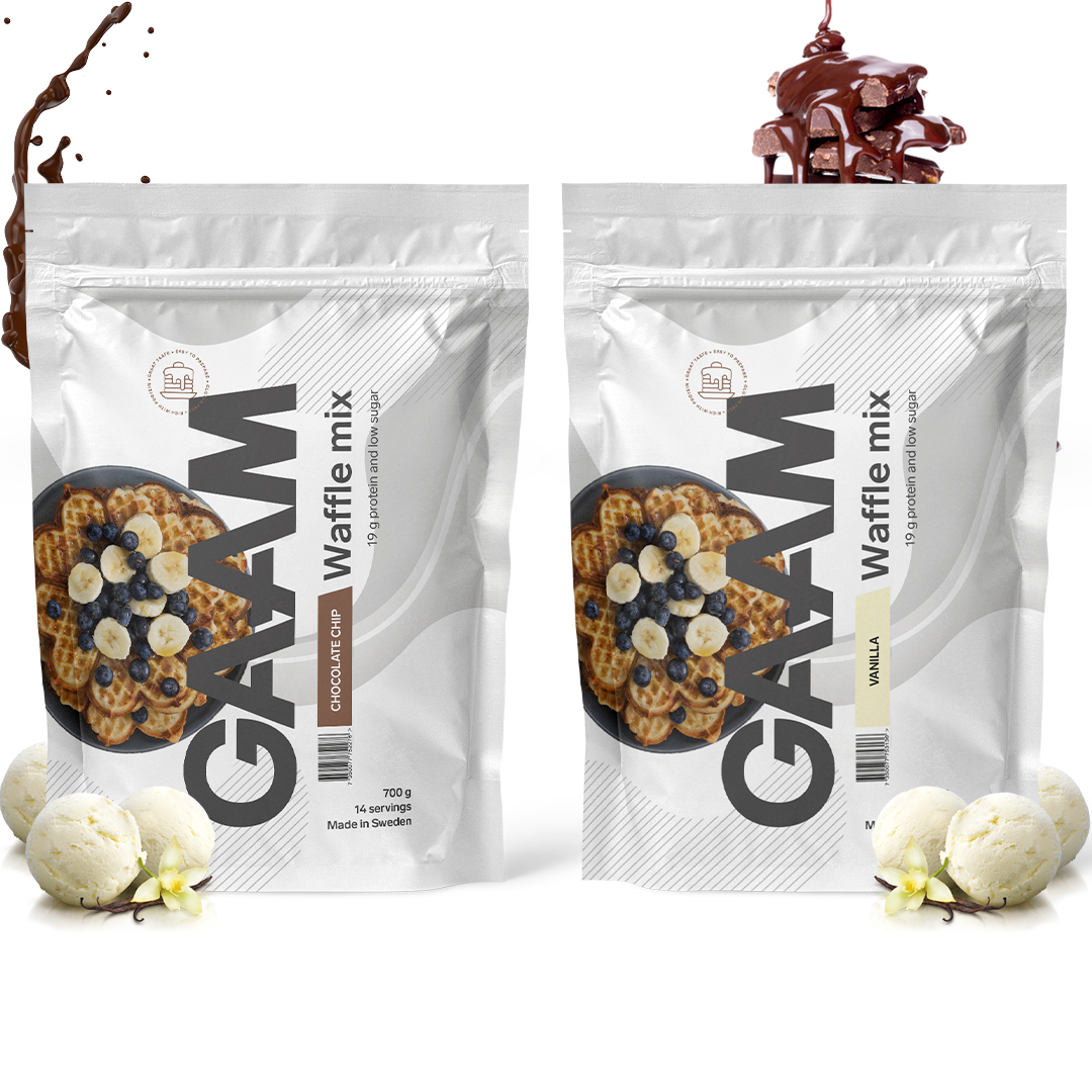 2 x GAAM Waffle Mix 700 g