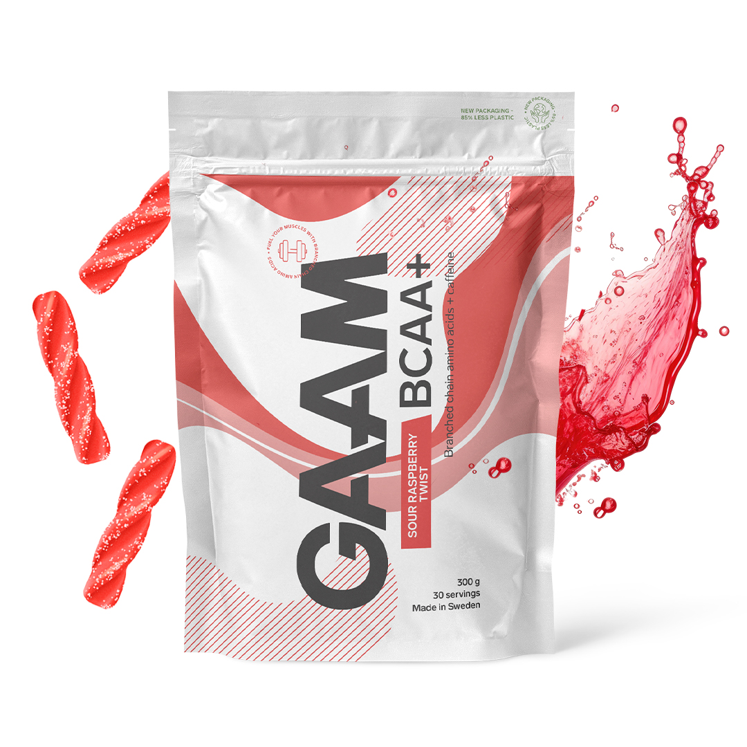 GAAM BCAA + Caffeine Aminosyror 300 g