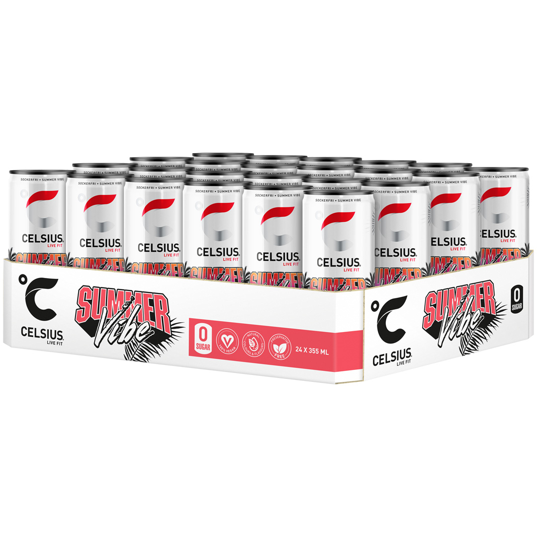 24 x Celsius 355 ml Summer Vibe SUPER DEAL