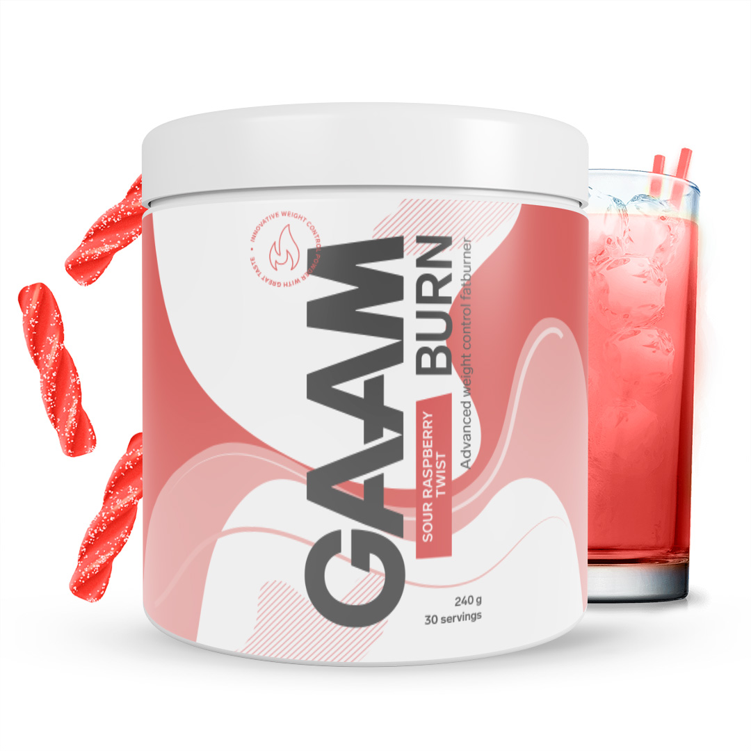 GAAM Burn 240 g Sour Raspberry Twist