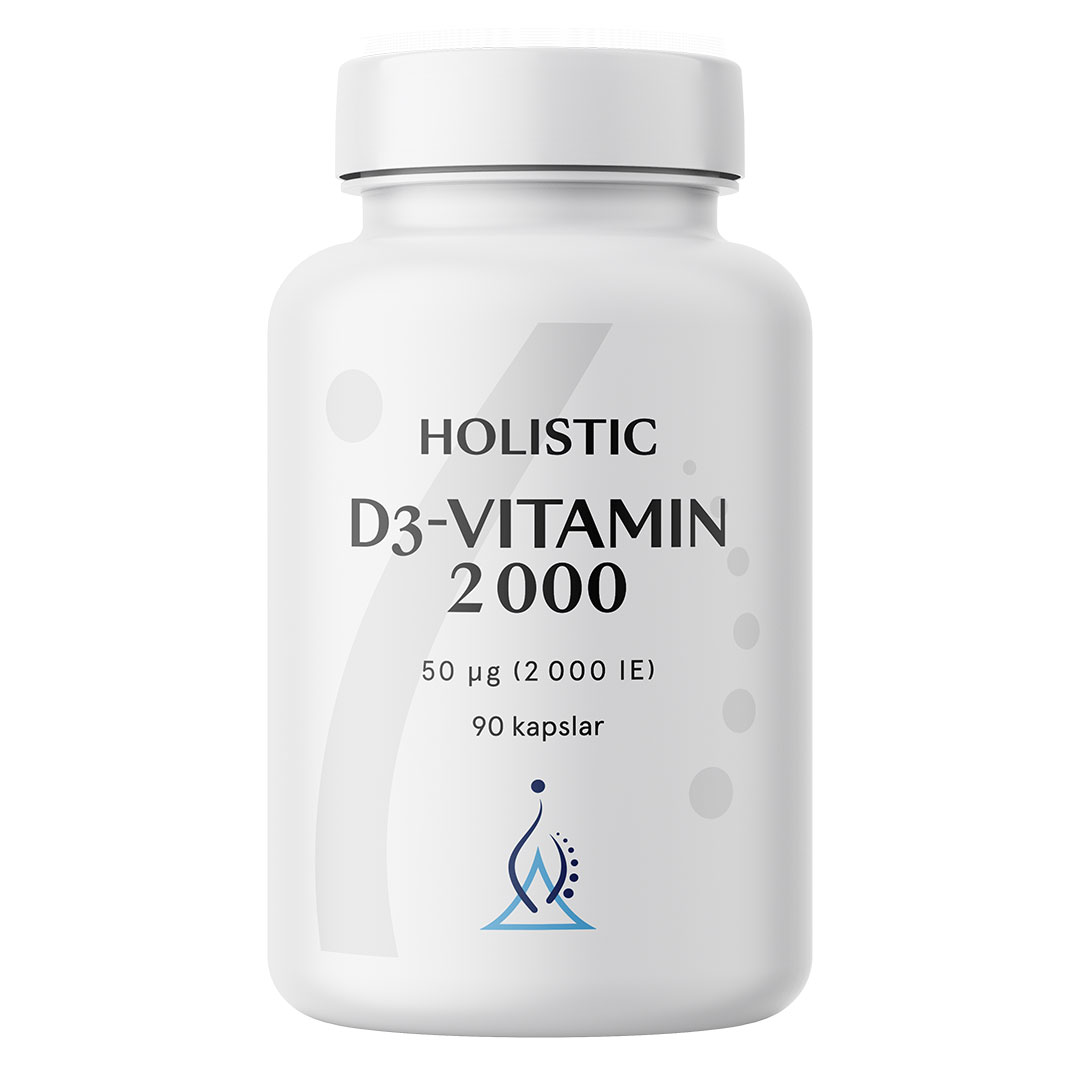 Holistic D3-vitamin 2000 90 caps