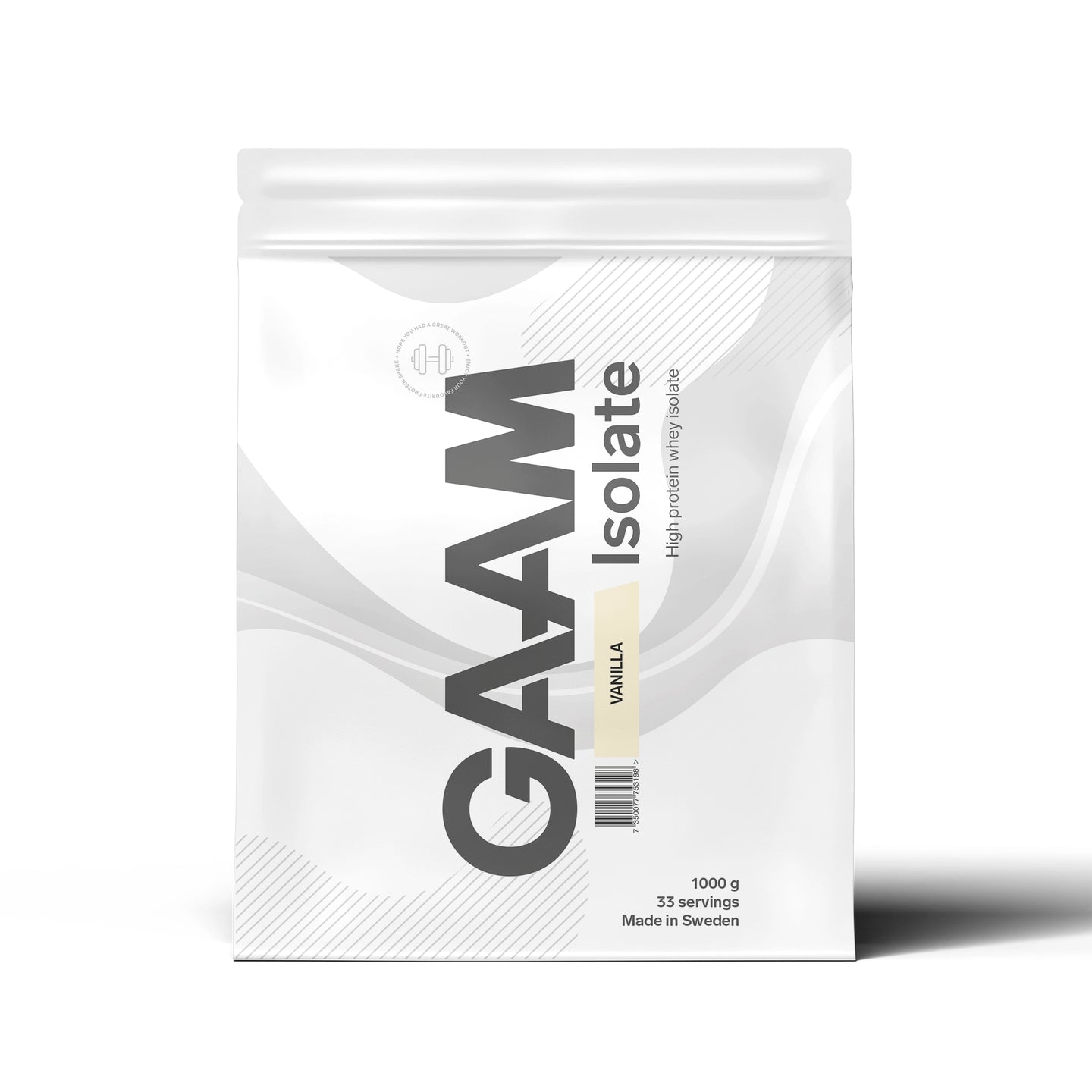 GAAM 100% Isolate 1 kg, bild 2 av 3
