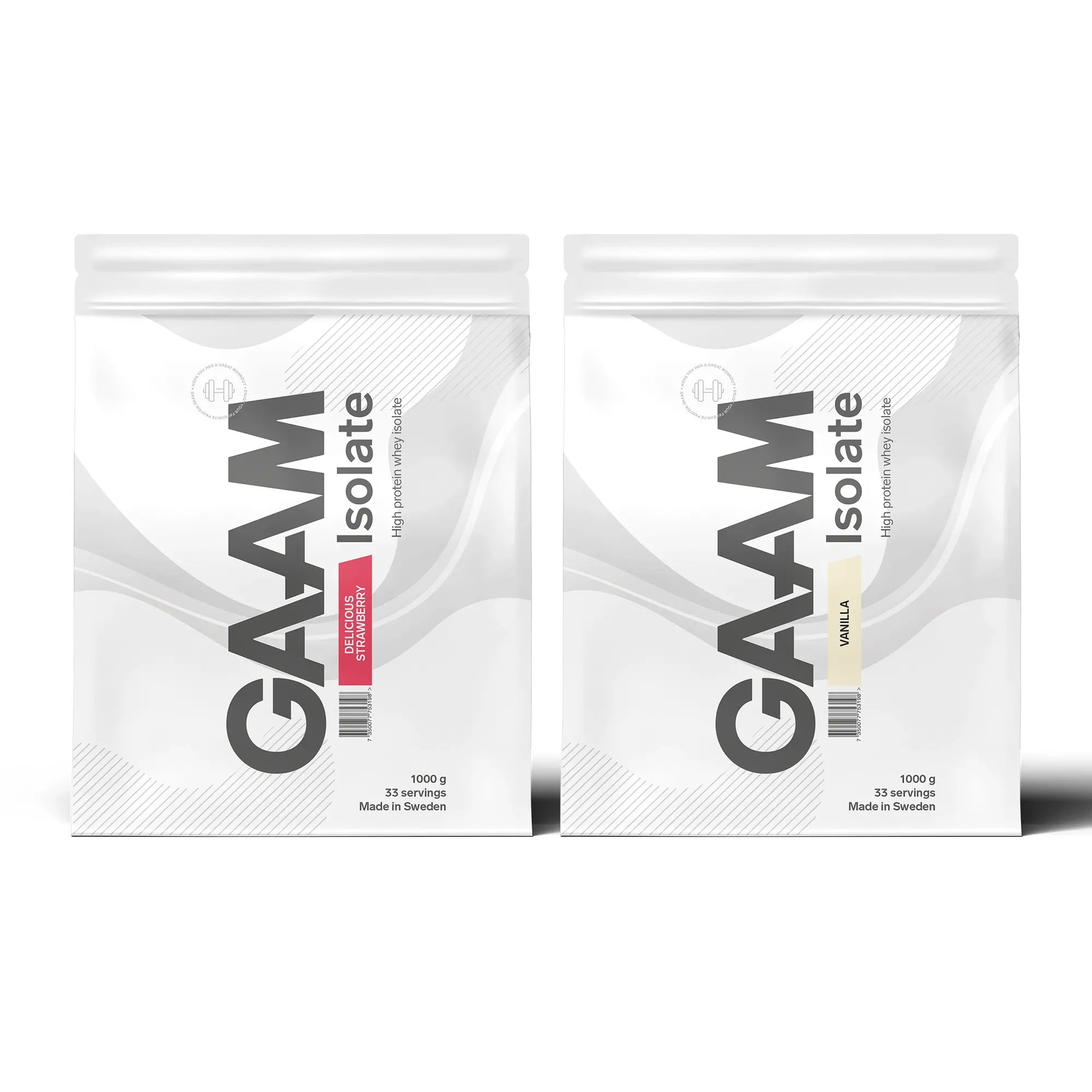 2 x GAAM Isolate 1 kg, bild 1 av 1