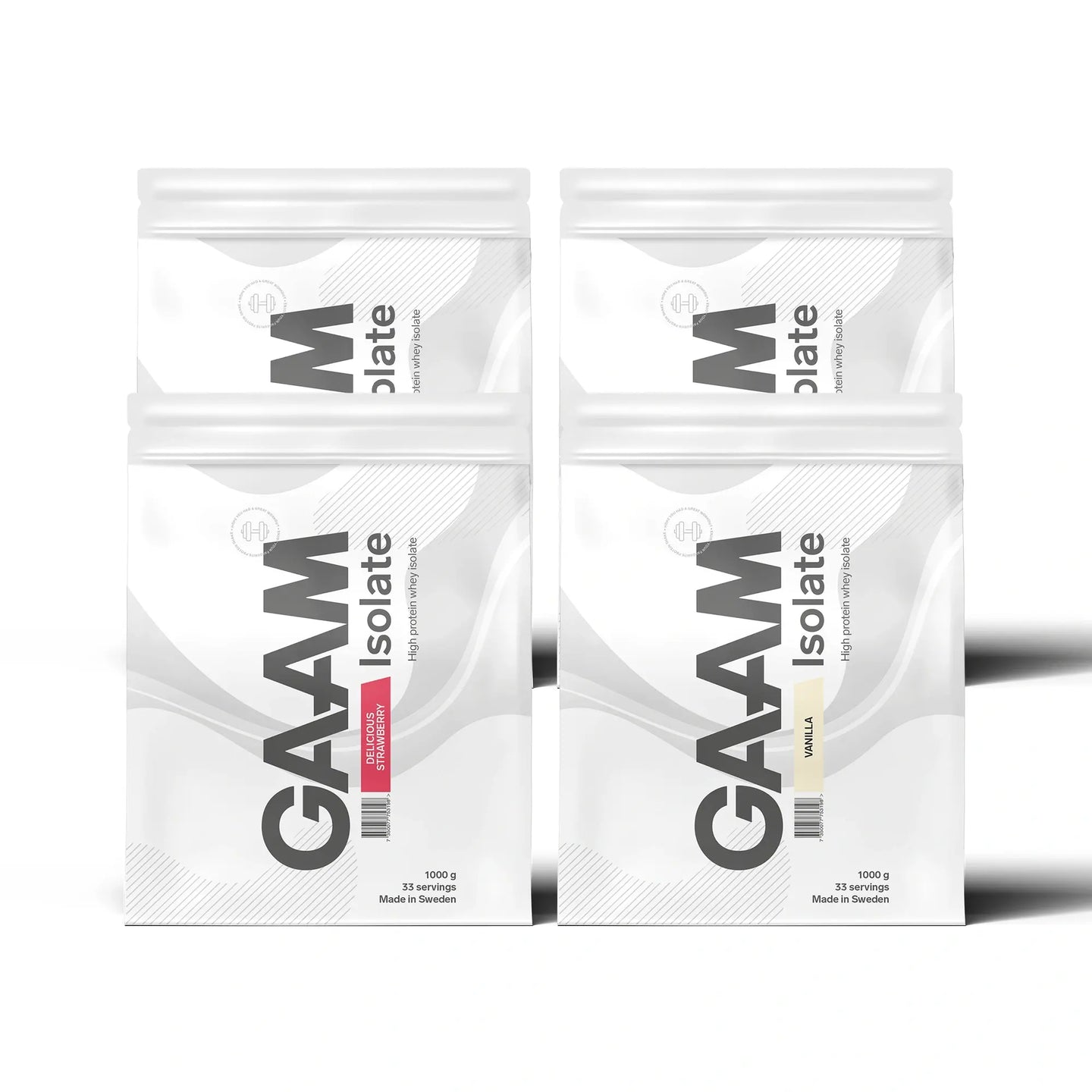 4 x GAAM Isolate 1 kg, bild 1 av 1