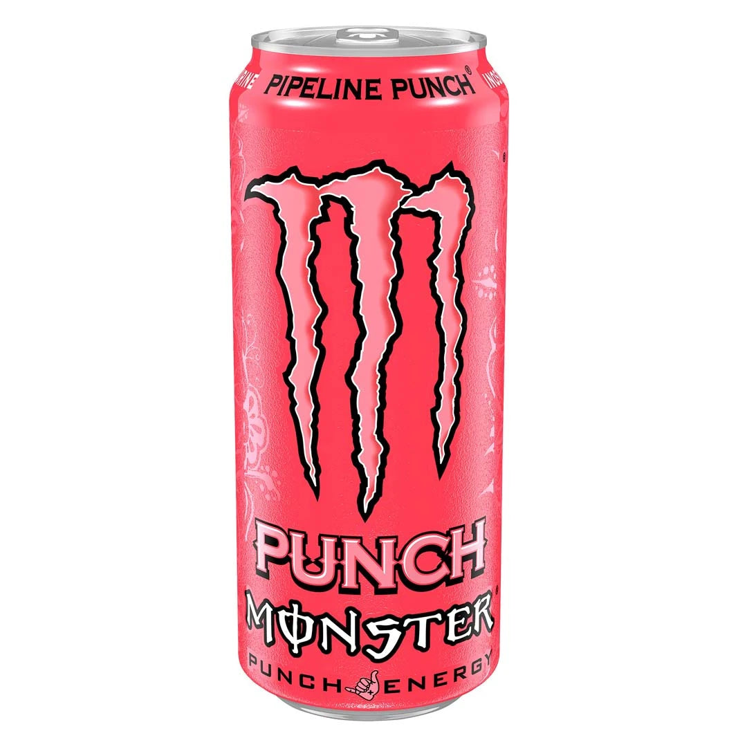 Monster Energy 500 ml kolsyrad dryck i en rosa burk för smaken Pipeline Punch., bild 19 av 19