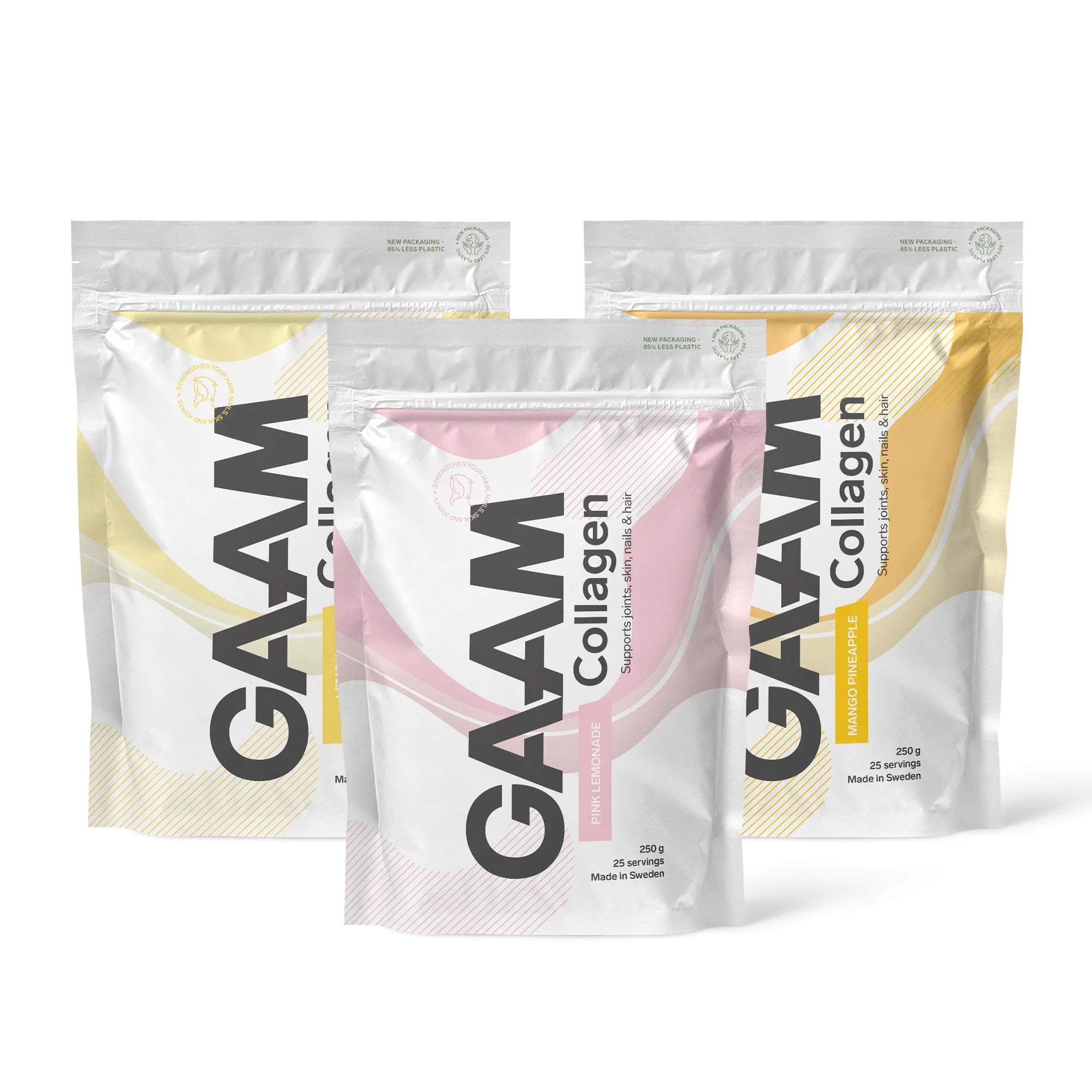 3 x GAAM Collagen 250 g, bild 1 av 1