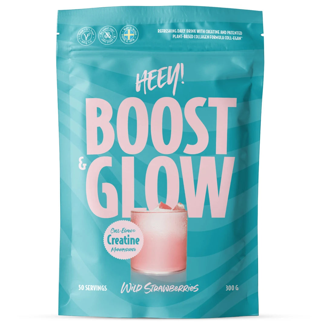 Heey! Boost &amp; Glow Creatine + Coll-egan® 300 g, bild 3 av 3