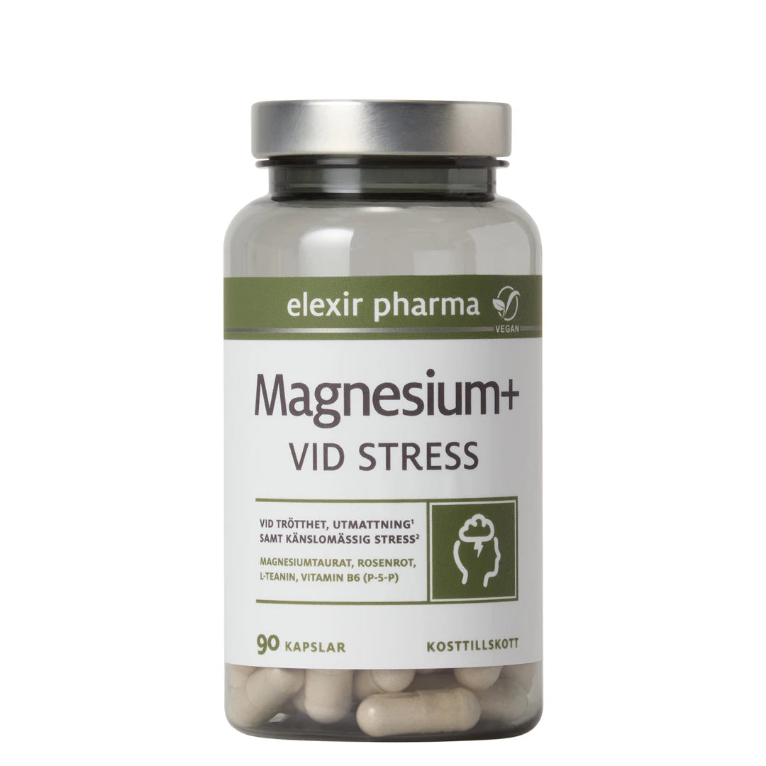 Elexir Pharma Magnesium+ Vid stress 90 caps