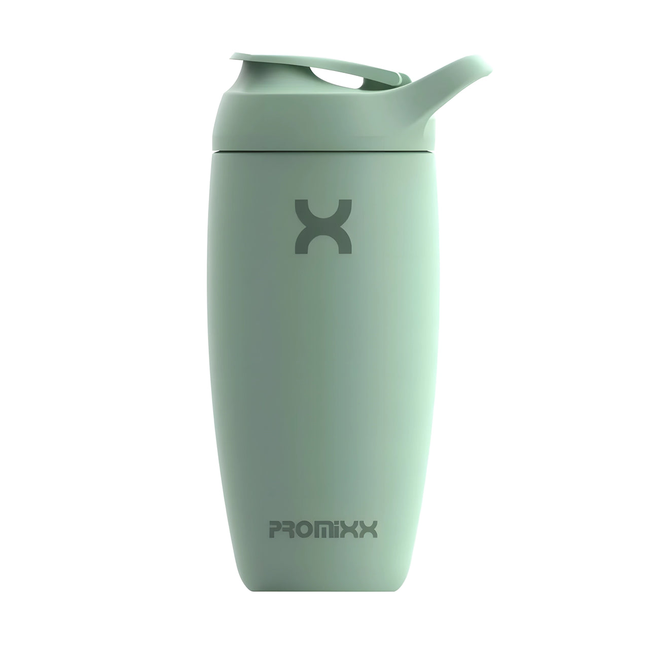 ProMixx Pursuit Double Wall Steel 550 ml stålflaska i färgen Seagrass Green med sportlock och silikonfront.