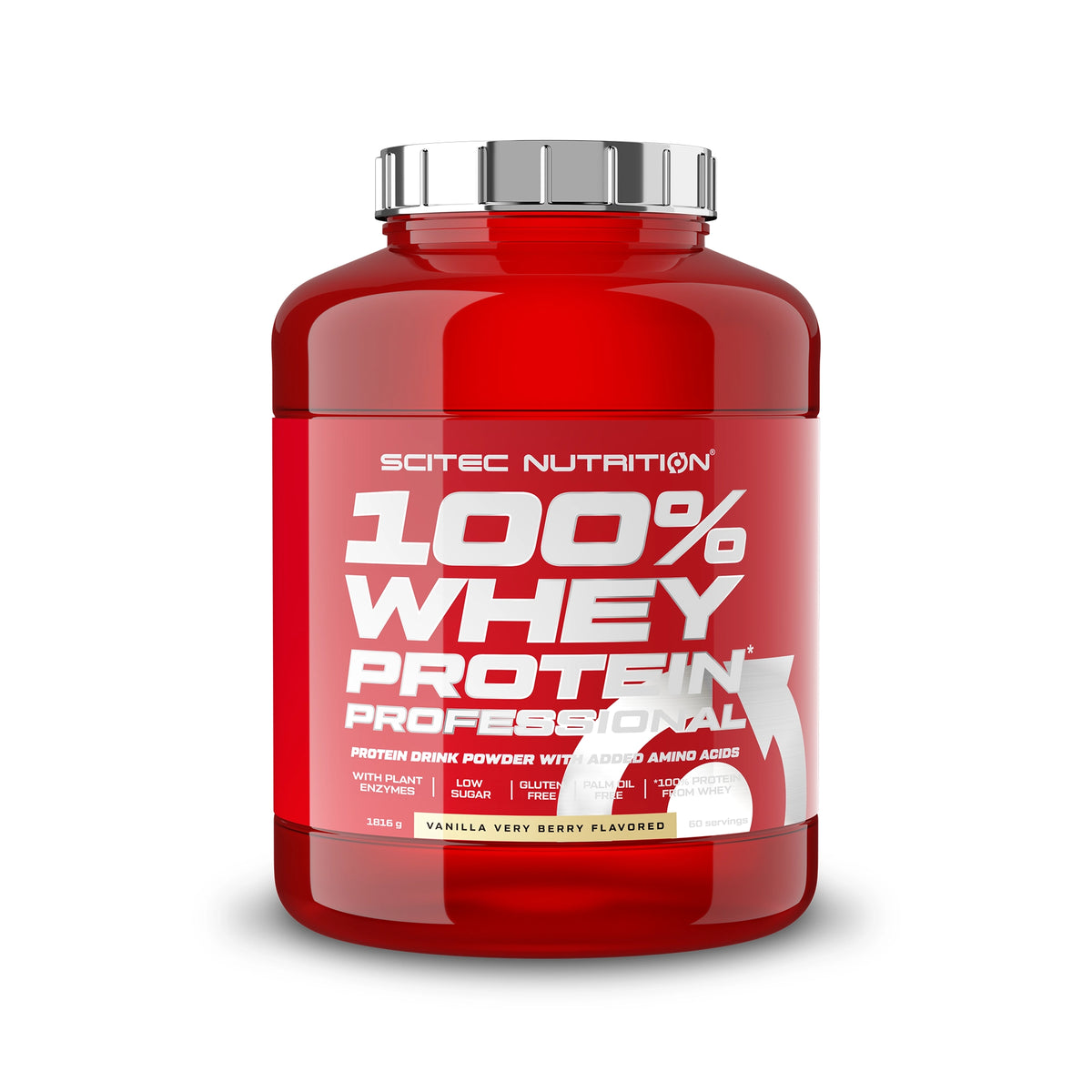 Scitec Nutrition 100% Whey Protein Professional 1.81 kg, bild 6 av 11