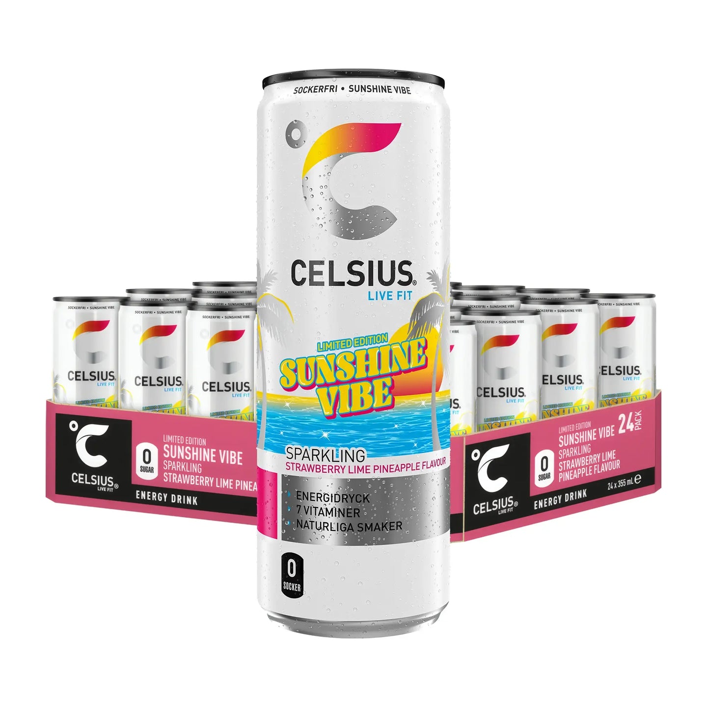 24 x Celsius 355 ml Sunshine Vibe, bild 1 av 1
