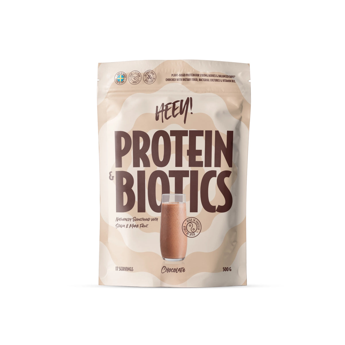 Heey! Protein &amp; Biotics 500 g, bild 2 av 2