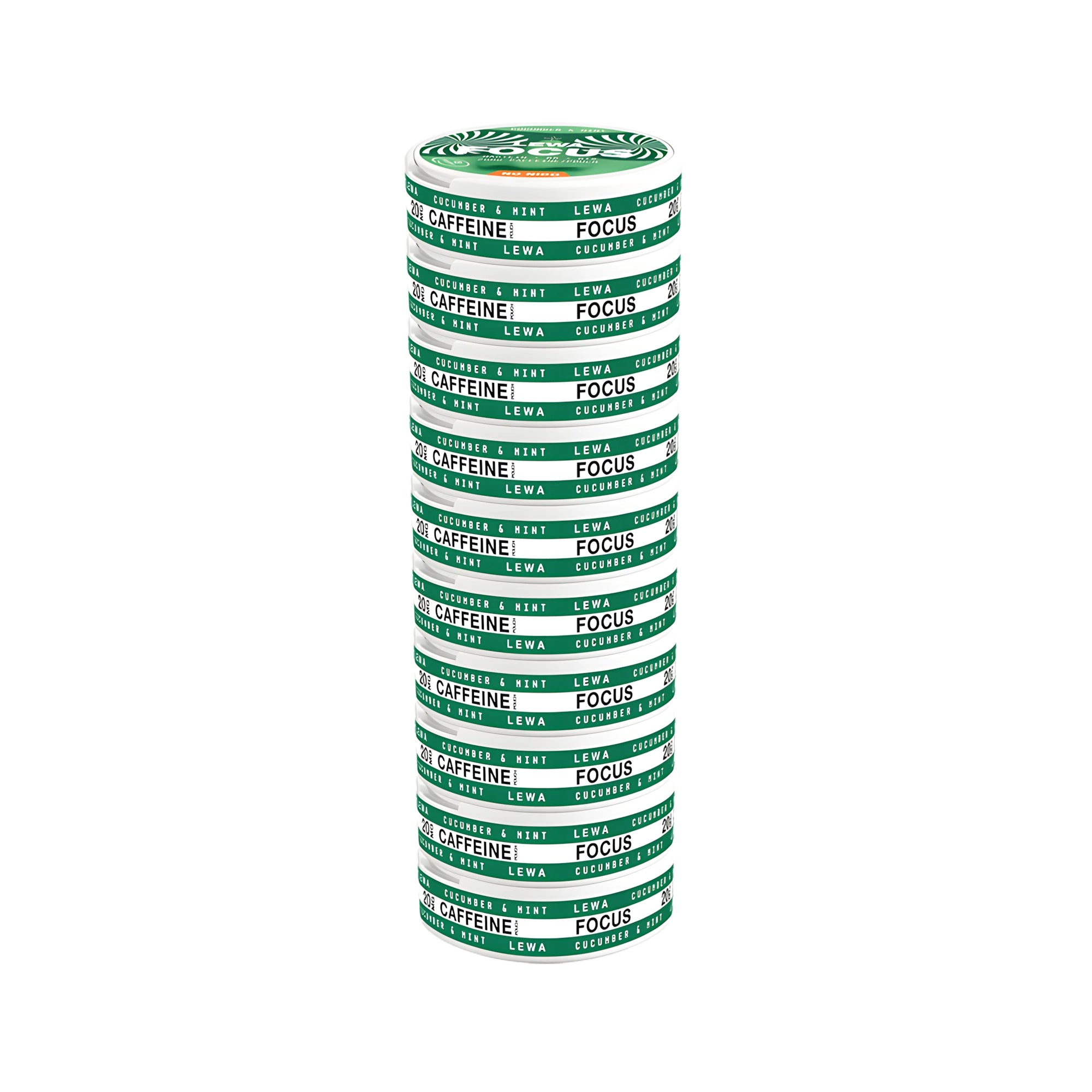 10 x LEWA Focus No Nico Cucumber/Mint, bild 1 av 1