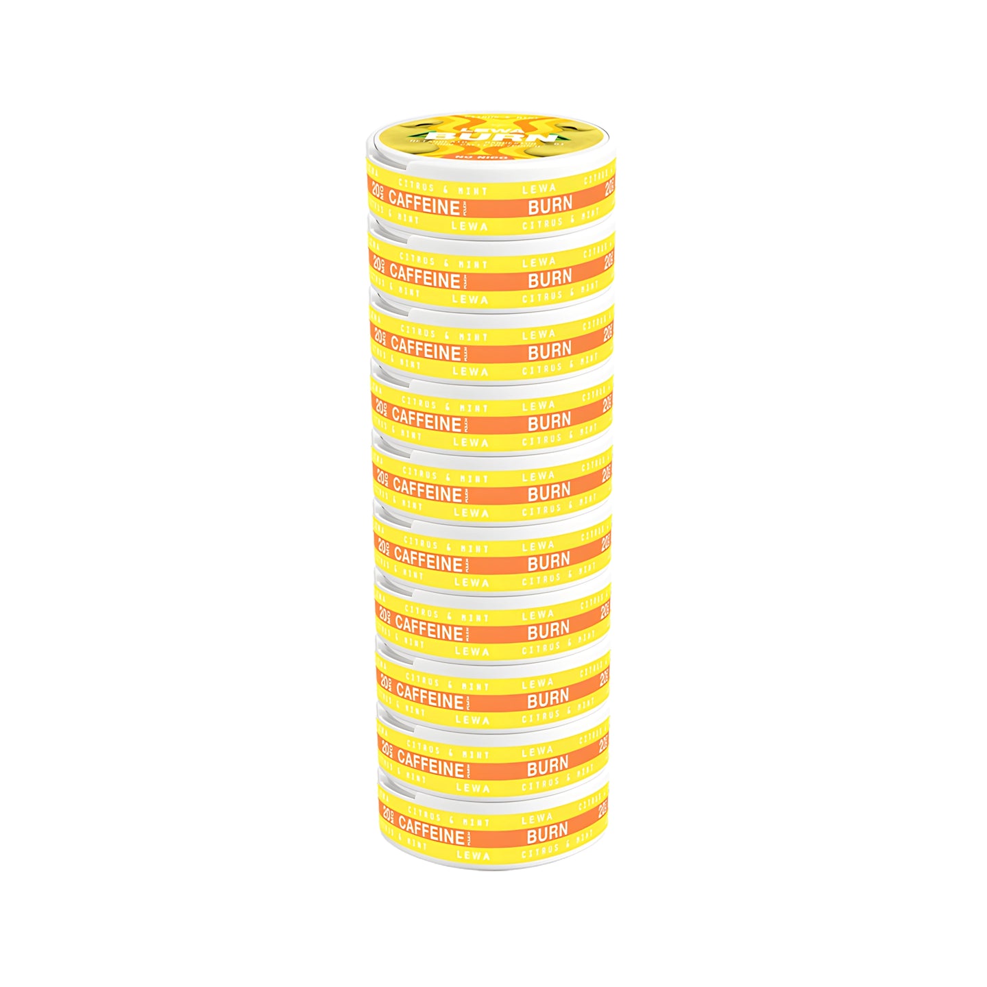 10 x LEWA Burn No Nico Citrus/Mint, bild 1 av 1