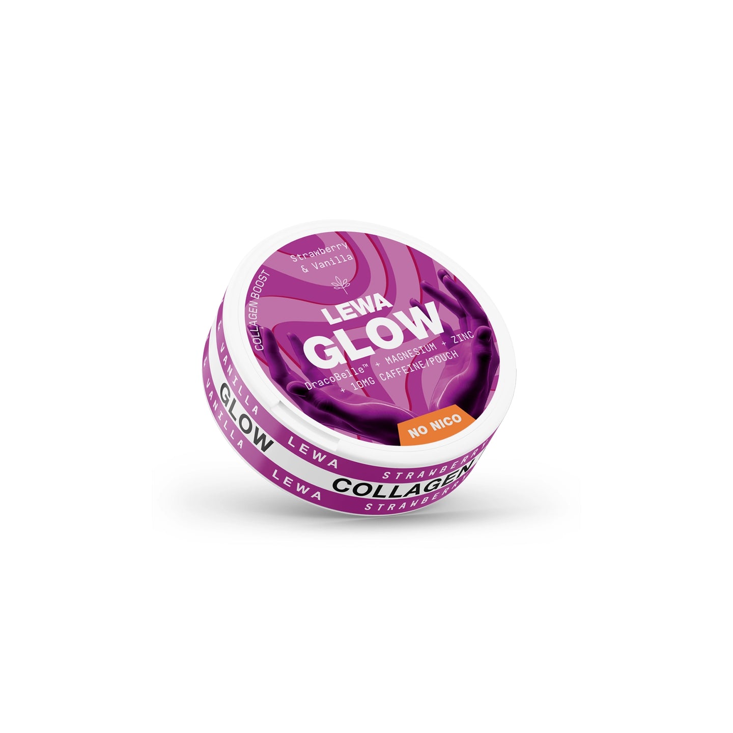 LEWA Glow No Nico Strawberry/Vanilla, bild 1 av 1