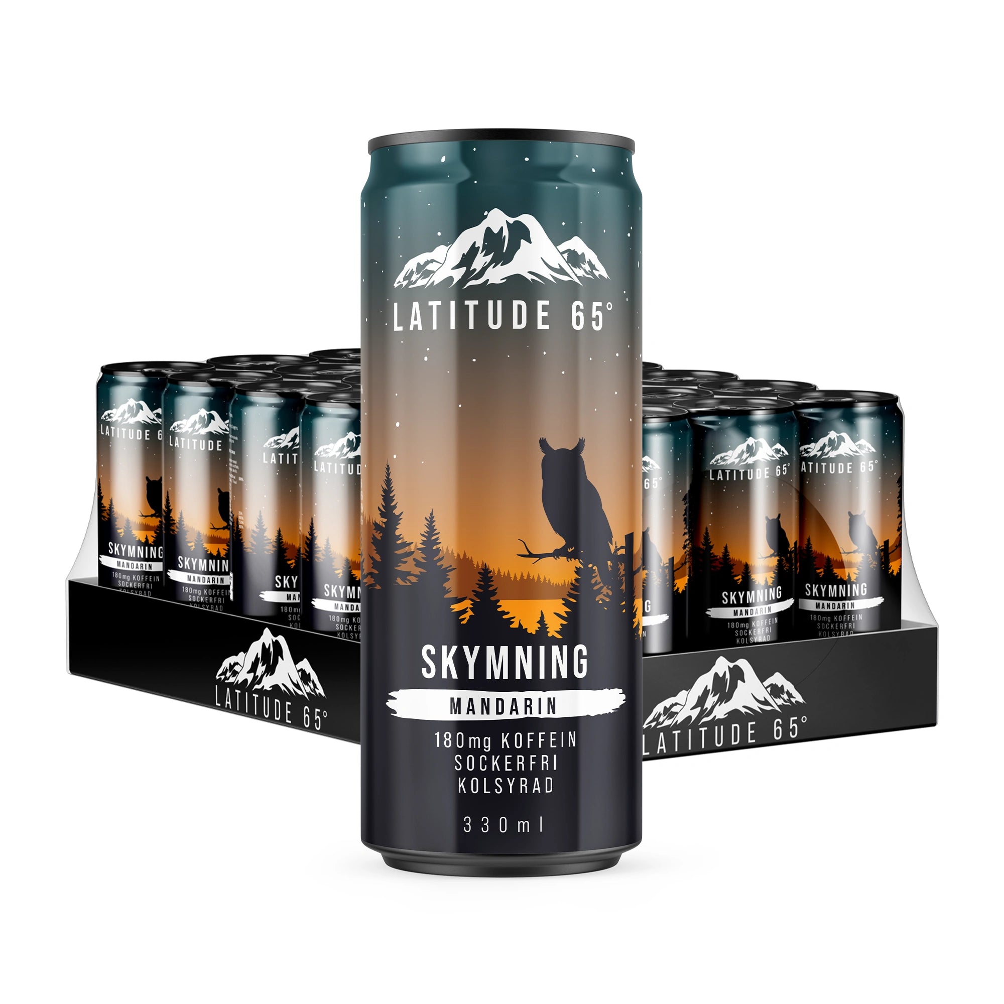 24 x Latitude 65 330 ml Skymning - Mandarin, bild 1 av 1