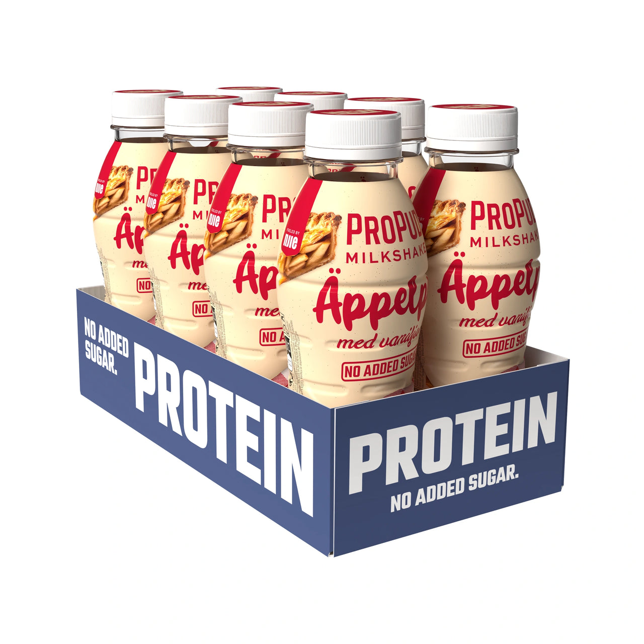 8 x NJIE ProPud Protein Milkshake 330 ml Äppelpaj