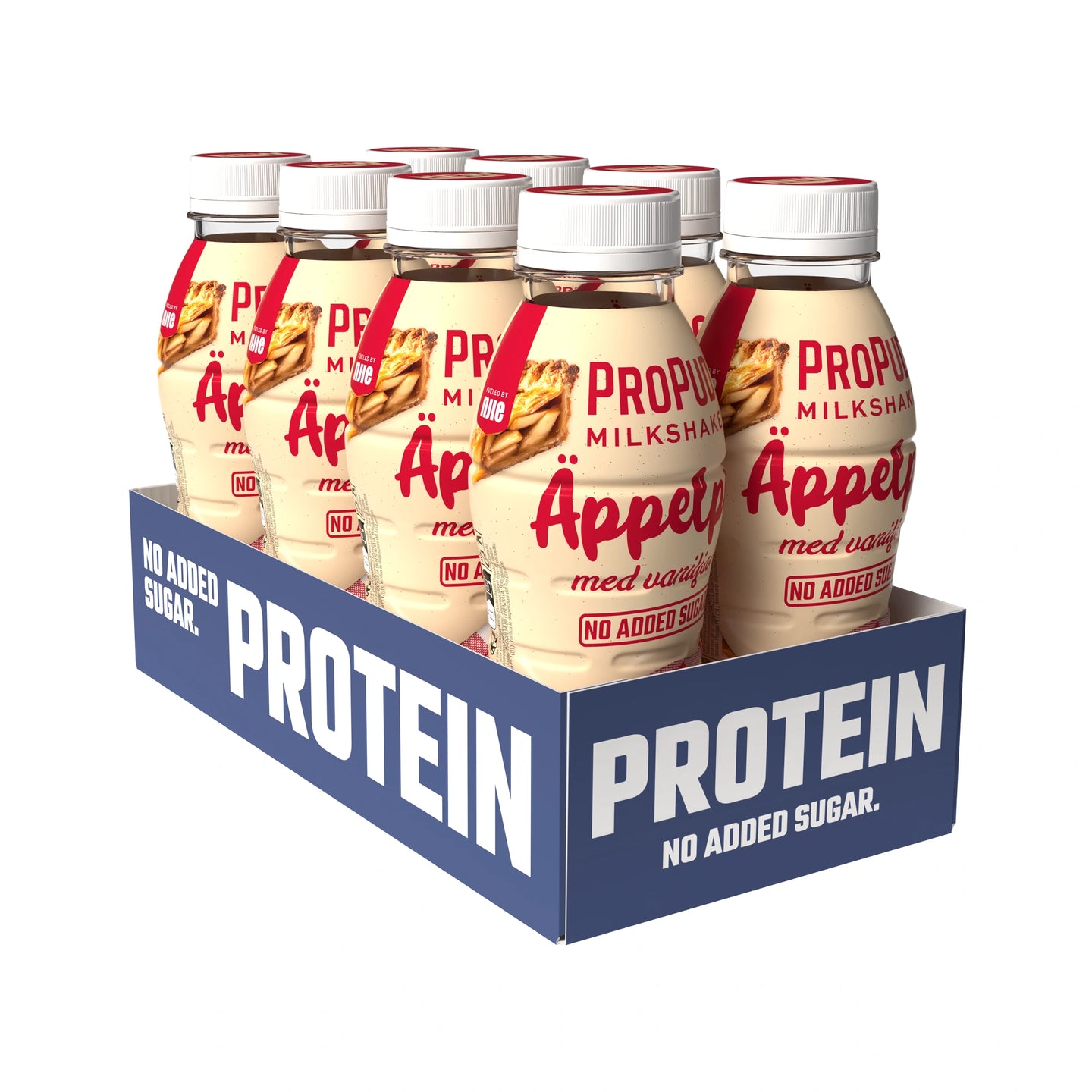 8 x NJIE ProPud Protein Milkshake 330 ml Äppelpaj, bild 1 av 1