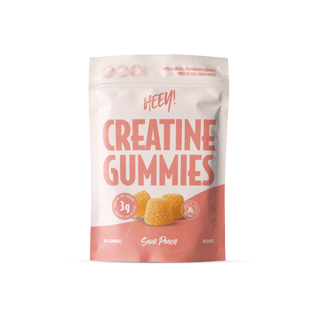 Heey! Creatine Gummies 90 st, bild 1 av 2