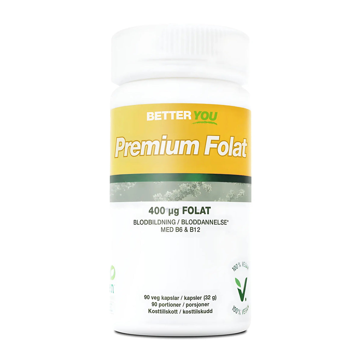 Better You Premium Folat 90 kaps, bild 1 av 1