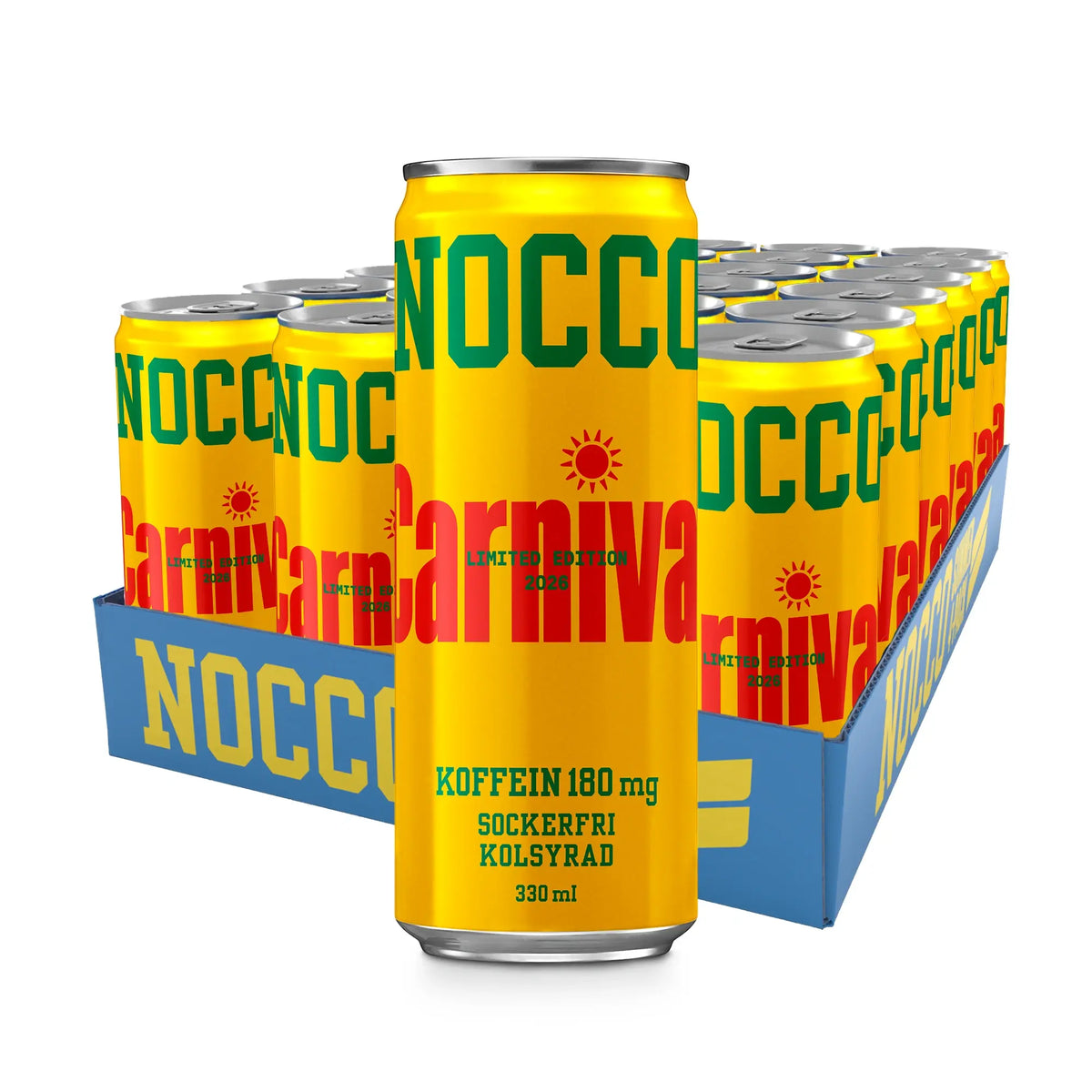 24 x NOCCO BCAA 330 ml Carnival SUPER DEAL, bild 1 av 1