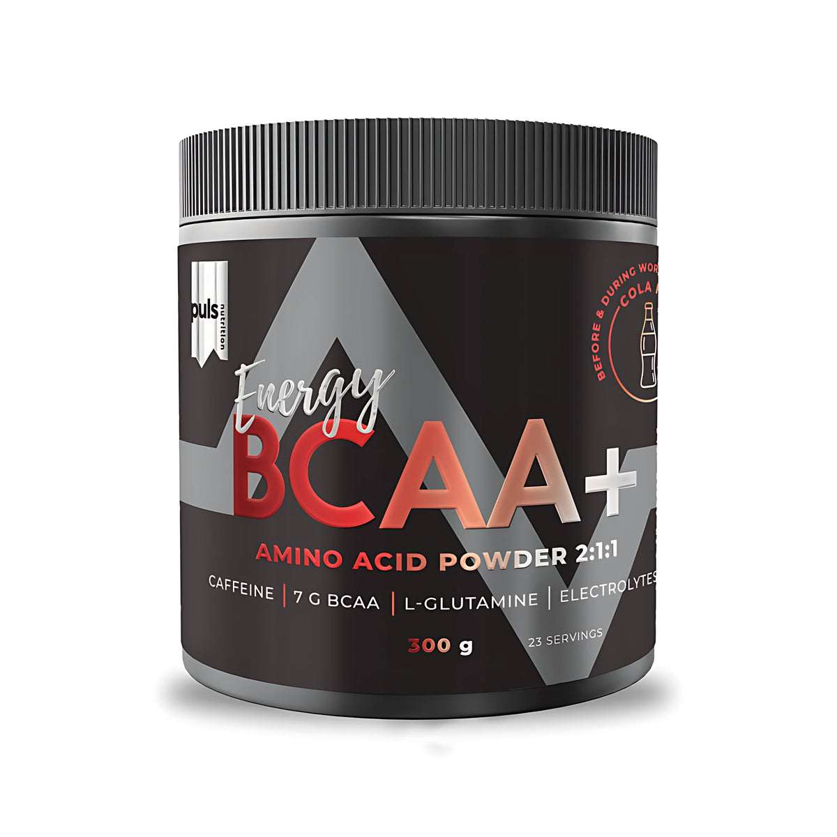 Puls Nutrition Energy BCAA+ Amino Acid Powder 300 g Cola, bild 1 av 1