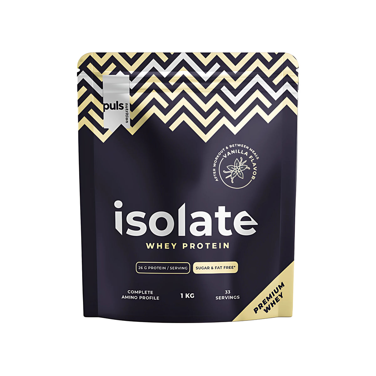 Puls Nutrition Isolate Whey Powder 1 kg