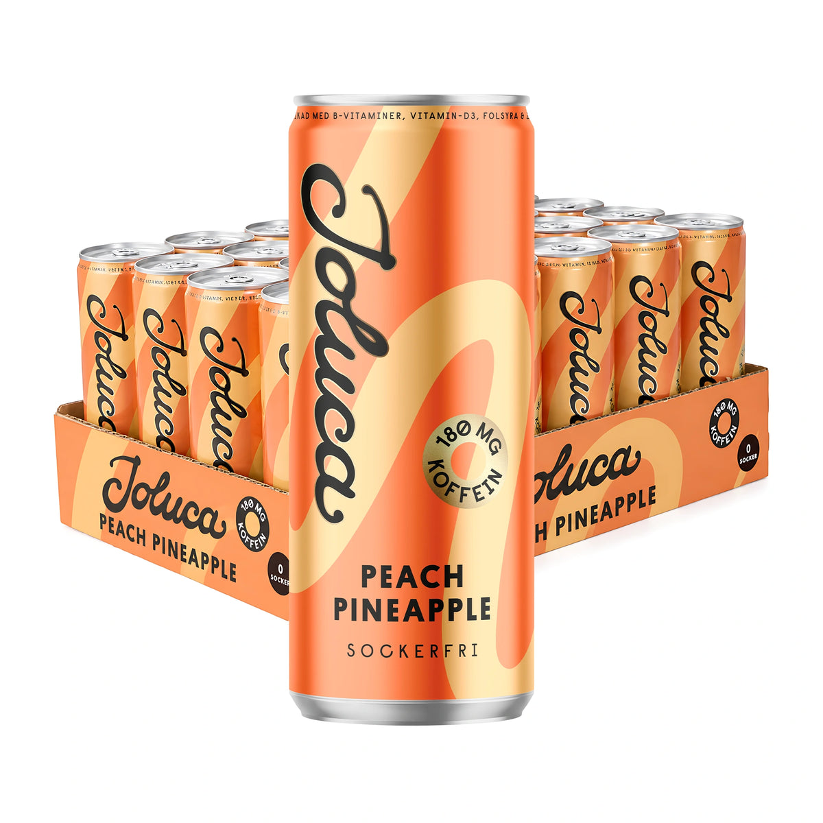 24 x Joluca 330 ml Peach Pineapple, bild 1 av 1