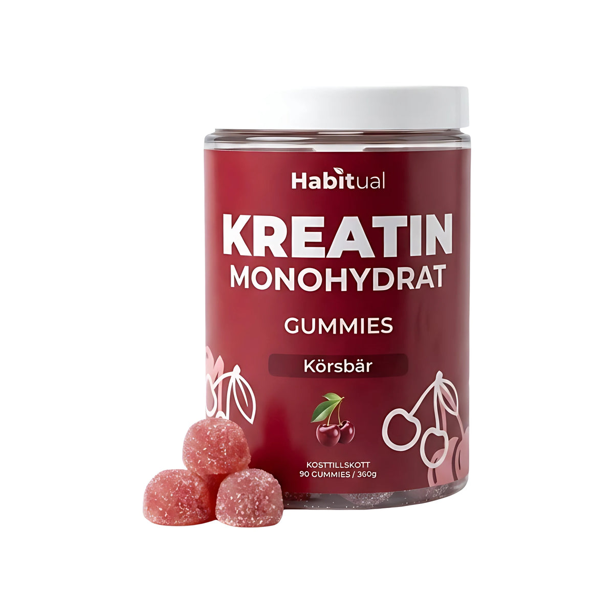 Habitual Creatine Gummies 90 st, bild 1 av 1