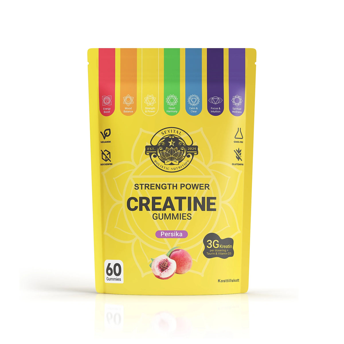 Sevital Kreatin Gummies 60 st